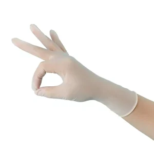CE Disposable Non Sterile Exam Gloves Medical Grade Rubber Examination Glove for Dental Clinic