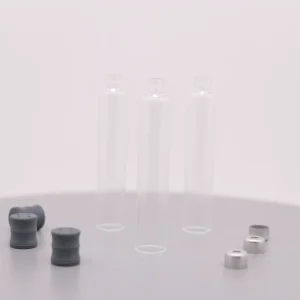CMC beauty 3ml Transparent Medical Empty Disposable Glass Cartridge with Hot Stamping for Infusion Pharmaceutical Use