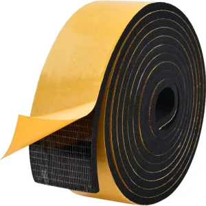 CR Foam Adhesive Sealing Strip Waterproof Shock Insulation Rubber Tape for Door Window Cabinet