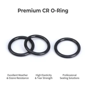 CR O-Ring Weather Resistant Neoprene Rubber Gasket for Telecommunication and Outdoor Cabinets