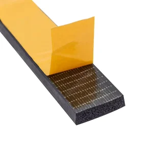 CS High Quality EPDM Door Rubber Seal Foam Weatherstrip With Adhesive Tape