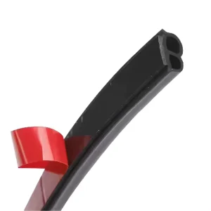 Car Door Window Sealing Strips With Adhesive Universal Door Gap Dust Proof Noiseproof Waterproof Rubber