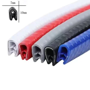 Car Edge Trim Rubber Seal Protector With U Shape Car Door Edge Guard