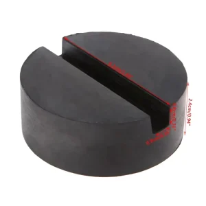 Car Jack Protector Pad Slotted Frame Rail Hydraulic Floor Jack Rubber Pad