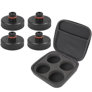 Car Lifting Rubber Jack Pads Adapter with Storage Bag for Tesla Model 3 Y S X