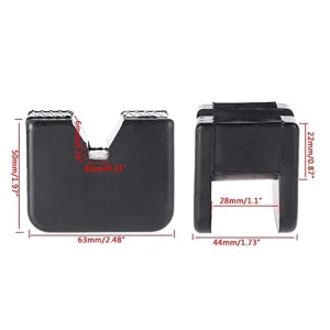 Car Rubber Disc Pad Car Vehicle Jacks Pad Frame Protector Rail Floor Jack Guard Adapter Tool Jacking Lifting Disk