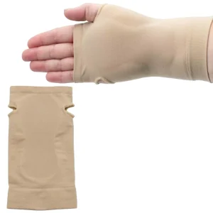 Carpal Tunnel Wrist Support Gel Sleeve Breathable Contoured Cushion Gel Pad for Shock Absorb Wrist Hand Palm Protection Training