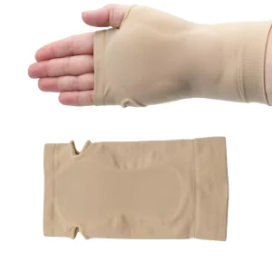 Carpal Tunnel Wrist Support Gel Sleeve Contoured Cushion Gel Pad Shock Absorb Wrist Hand Palm Protector Fit for Left Right Hand