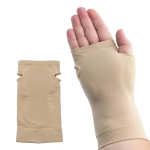Carpal Tunnel Wrist Support Soft Gel Sleeve Breathable Contoured Cushion Gel Pad Shock Absorb Wrist Hand Palm Protection Fitness