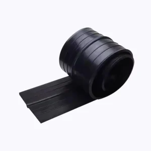 Centrally Embedded 651-Type Steel-Edged EPDM Rubber Waterstop for Concrete Expansion Joints