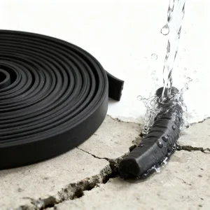 Certified Soft Rubber Hydrophilic Swelling Waterstop Waterproofing Materials Bentonite Water Stop Strip with Factory Price