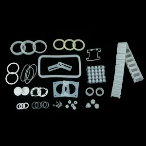 Chemical Resistant High Temperature Silicone Gasket for Flange Pipeline and Valve Systems