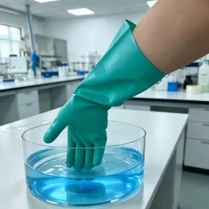 Chemical Resistant Nitrile Gloves Reusable For Petroleum Oil & Gas Guantes De Nitrilo Industriales Resistentes