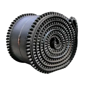 China Factory High Temperature Resistant Silicone Rubber Conveyor Belt Sidewall Conveyor Belt