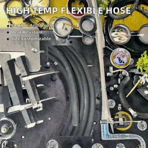 China High Pressure Rubber Hose EN856 National Standard 21mm Outer Diameter 40C to +100C Working Temperature