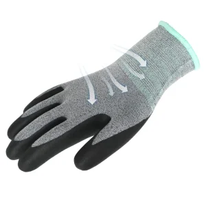 China Labor Protection Gloves Nitrile Foam Glove Anti oil Non slip High performance Mechanical Protective Gloves for Work