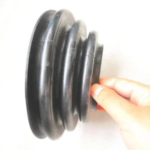 China Manufacturer Customized Tooling Made Heat Resistant Flexible Elastic Telescopic Neoprene Dust Cover for Machines