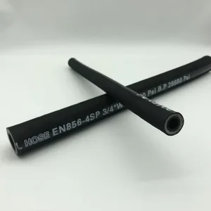 China Manufacturer Wire Braided Flexible Hydraulic Hose 2SC 2SN R2 3/8 1/2 1 Inch 3000 PSI High Pressure Rubber Hose