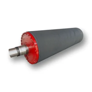 China Rubber Coated Roll Factory Customized Large Rubber Roller