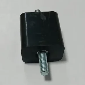 China Supplier Custom Natural Rubber Motor Shock Absorber Pad with Cylinder Square Column Shape and Strong Bonding Force