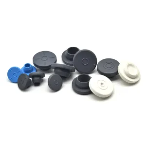 China Supplier Medical Glass Bottle Rubber Stopper High Quality 13mm Butyl Rubber Stoppers for Injection Vial