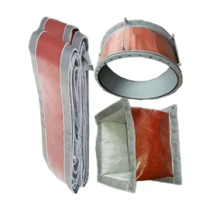 Circular Fabric Expansion Joint for Thermal Gas Air Duct Pipeline Flue Pipe with Fiberglass Silicone Fabric