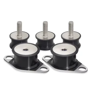 Circular Rubber Shock Absorber Column with Screw Mount