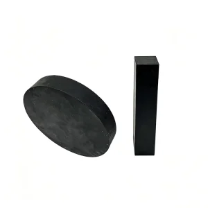 Circular or Rectangular Bridge Natural Rubber Plate Bearing, PTFE Sliding Shock-Absorbing Pad Block