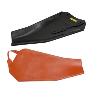 Class 2 17KV Industrial Insulating Sleeves Orange Rubber Protective Sleeve for Electrical Safety Arm Protection for Live Lineman