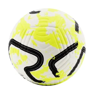 Classic White Yellow Black Style Feida High performance PU PVC Leather & Polyester Layer Pro Training Size 5 4 3 Soccer Ball