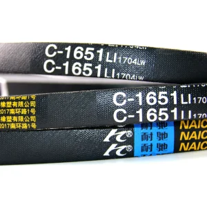 Classical Wrapped Transmission V Belt C1651Li C65 Natural Rubber and Hard Cord Material