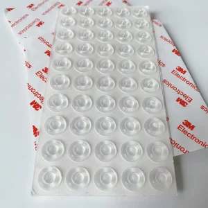 Clear Adhesive Rubber Bumper Pads and Cabinet Door Feet