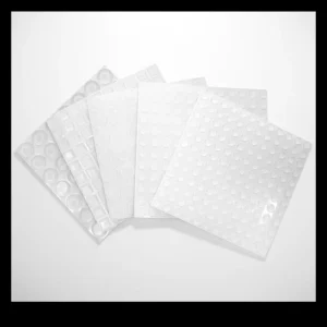 Clear Silicone Rubber Cabinet Foot Pads Self-Adhesive Furniture Bumper Pads