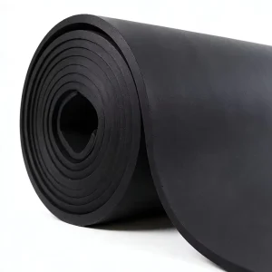 Closed Cell Insulation Heat Resistant Foaming Silicone Rubber Sponge Sheet Multi Function Soundproof Rubber Foam Sheet Roll