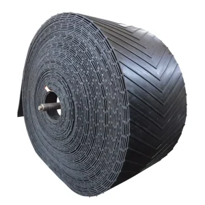 Cold Resistant Chevron Mining Conveyor Belt Anti Crack for Northern Alpine Mine Inclined Coal Ore Delivery