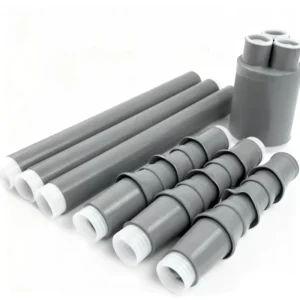 Cold Shrink Silicone Rubber Three Core 10kV High Voltage Outdoor High Temperature Cable Terminal Kit