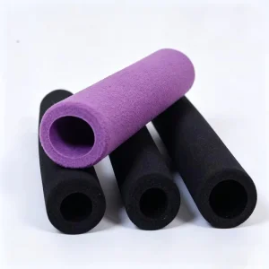 Color Flexible Rubber Plastic Protective Sleeve Anti slip Wear resistant Rubber Plastic Pipe Cover for Bicycle Handlebar