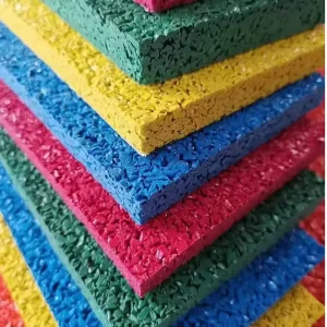 Colorful EPDM Rubber & Plastic Granules for Playground Running Track Outdoor Sports Field Eco Friendly Shock Absorption