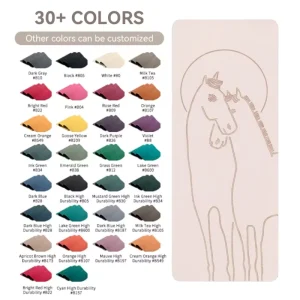 Colorful Eco Friendly Natural PU Rubber Yoga Mat 5mm Custom Logo Rectangle Anti Slip Exercise Mat for Pilates & Fitness