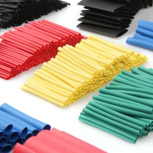 Colorful Insulating Silicone Heat-Shrink Tubing for Cable Protection