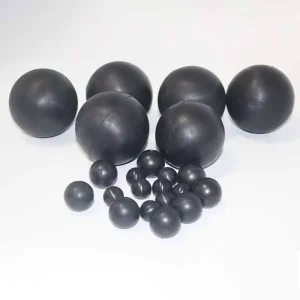 Colorful Solid Rubber Balls for Racquetball Frescobol Squash High Bounce Expertly Cut and Welded