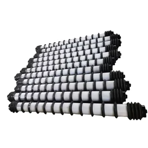 Comb Disc Return Conveyor Rollers for Bulk Material Conveying in Mining