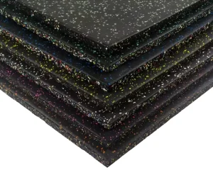 Commercial Interlocking Rubber Flooring 5 15mm Thickness Anti Slip Eco Friendly Shock Absorption Gym Sports Courts Indoor