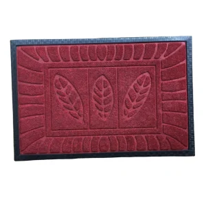 Commercial Rubber Entrance Carpet Door Mat Anti-Slip Washable Outdoor Mat for Hotels
