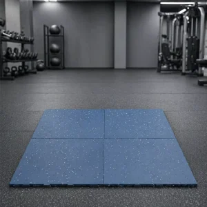 Composite Natural Home Gym Flooring Tiles Anti-Slip Sound-Insulating Cushion Rubber Floor Mats