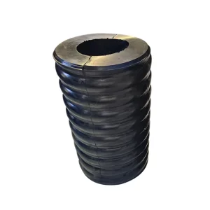 Composite Rubber Spring Metal Spiral Rubber Compression Spring High Elasticity and Wear resistant Rubber Shock Absorber Spring