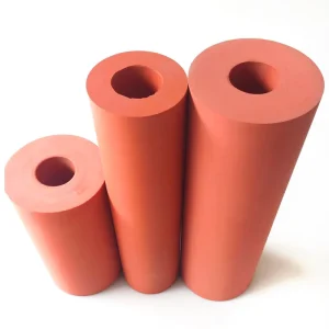 Compression Fatigue Resistant Silicone Rubber Roller Long Time Operation for Continuous Thermal Transfer Processing Machines