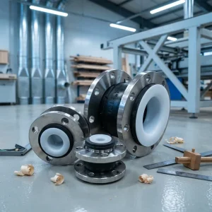 Concentric Rubber Bellows for High-Velocity Water