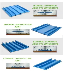 Construction External Expansion 150MM 200MM 250MM 300MM PVC Joint Water Stop Belt