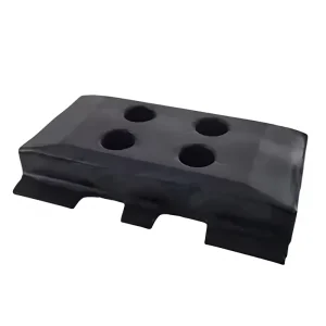 Construction Machinery Parts 300MM Asphalt Paver Chassis Rubber Track Pads